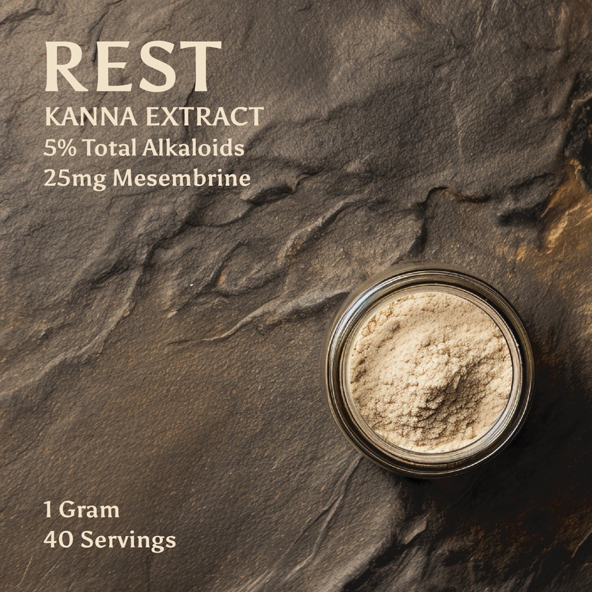 REST Kanna Extract Powder, 1g